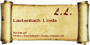 Lautenbach Linda névjegykártya